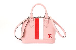 ルイヴィトン アルマBB エピ ローズバレリーナ 2WAYショルダー ハンドバッグ LOUIS VUITTON M51961中古品 USED 美品 Aランク/6746