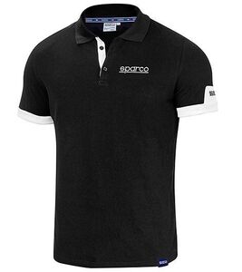 SPARCO（スパルコ） ポロシャツ POLO CORPORATE ブラック Lサイズ