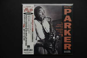 紙ジャケ CHARLIE PARKER コンプリート・ロイヤル・ルースト・ライブ・レコーディングス・オン・サヴォイ・イヤーズ VOL.1