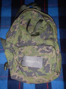 【美USED/送料込！】SAVOTTA 　サヴォッタ　Backpack ２０２ M０５ Camo　 １７L