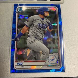 2020 bowman sapphire keibert Ruiz