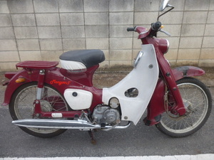 食糧庁カブ　小豆色　1961-62　OHV C102-B****/c100.c105　ピノキオ