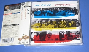 ♪♪高音質 SHM-CD！！　ポリス 名盤「シンクロニシティ SYNCRONICITY」帯付 2011盤 THE POLICE 80年代ロック 80