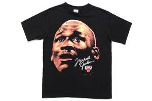 美品★91年 USA製 ジョーダン Tシャツ M AIR JORDAN NBA ブルズ レア