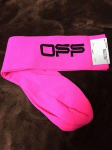 off white 20SS OFF LONG SOCKS PINK ソックス 靴下 ショッキングピンク 正規 ロゴ スニーカー