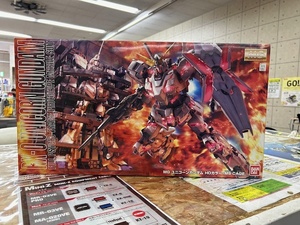 ◆◇BANDAIプラモデル　MG 1/100 ユニコーンガンダム HDカラー+MS CAGE◇◆