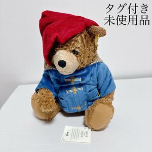 廃盤品　タグ付き　未使用品Steiff シュタイフ Teddyb テディベア 690198 首腕脚可動 くまのパディントンpaddington38cm