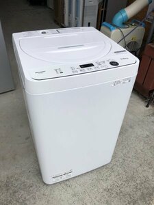 【洗濯槽分解洗浄済み】SHARP シャープ 2022年 ES-GE5F 5.5kg 洗濯機