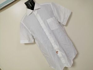 kkaa1115 ■ THE SUIT COMPANY ■ ザ スーツカンパニー Yシャツ ワイシャツ トップス EASY TO IRON 半袖 白 M