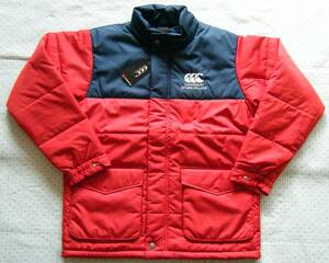 カンタベリー　CANTERBURY　INSULATION JACKET　カジュアル&アウトドア用防寒パデットジャケット　赤系　サイズ M　撥水機能　定価21,780円