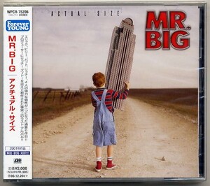 ☆MR.BIG 「アクチュアル・サイズ ACTUAL SIZE」 新品 未開封