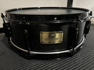 Pearl CLR1450SN/2 CUSTOM CLASSIC Limited Black On Black 14x5 パール スネア カスタムクラシック20周年限定モデル 沼澤尚