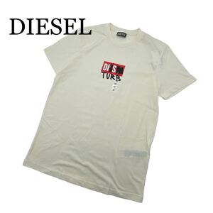 新品未使用 タグ付き DIESEL ディーゼルTシャツ 半袖 オフホワイト Mサイズ