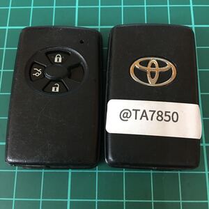 @TA7850 トヨタ 純正 271451-0500スマートキー 3ボタン 後期 GRS180 クラウン ロイヤル アスリート ノア ヴォクシー アイシス等キーレス