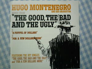 【CD】HUGO MONTENEGRO / THE GOOD, THE BAD, & THE UGLY　続・夕陽のガンマン/荒野の用心棒　Ennio Morricone　エンニオ・モリコーネ