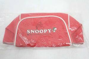 ビンテージ デッド 70s80s スヌーピー SNOOPY 小バッグ 朱色