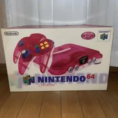 【レア】Nintendo ゲーム機本体 NINTENDO 64 クリアレッド