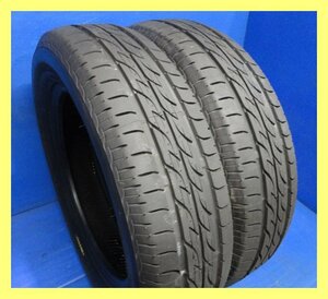 2021年製 10分山 2本セット ブリヂストン 未使用品★ エコピア NEXTRY 【155/65R14】 2本★PB0176