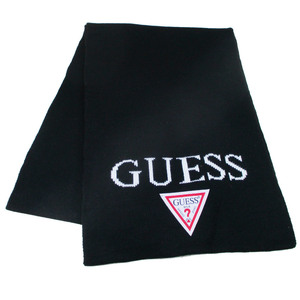 送料無料 マフラー GUESS（ゲス）ネイビー AI4A8851DS-NVY-FF-6838