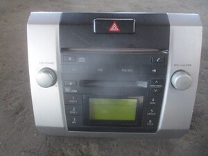 スズキ MH22S ワゴンＲ カーオーディオ 純正 CD MD 39101-65K10 PS-4108J-C