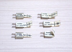 クリスタル フタバ AM27 RX 6個 まとめて ②