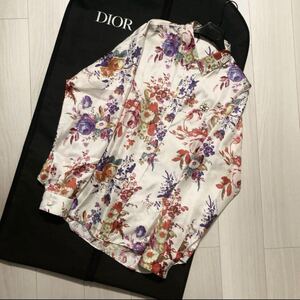 【BTS着用】Dior homme × kaws 19ss シルクシャツ