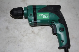 ヒタチ HITACHI 電動ドリル 鉄工10mm/木工25mm D10VH