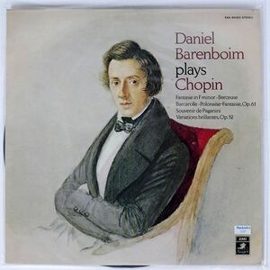 BARENBOIM/PLAYS CHOPIN/ANGEL EAA85050 LP