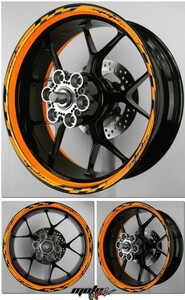 GP2 リムステッカー 各色 KTM SUPER DUKE 990 690 390 250 200 125 RC8 1190 RC390 RC250 RC125 デューク ホイール