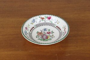 スポード　チャイニーズローズ　ボウル16cm　イギリス　SPODE　アンティーク　陶磁器　つ226