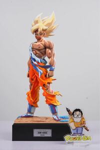 スーパーサイヤ人孫悟空　リペイント　フィギュア　海外GK DRAGON BALL SONGOKU FIGURE REPAINT