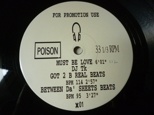 DJ Tk / Must Be Love / Got 2b Real Beats / Between Da