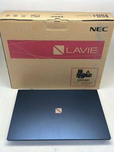 NEC ノートパソコン LAVIE PC-N1515AAL-T ネイビーブルー 充電器欠品のため動作未確認 通電確認中にバッテリー切れ