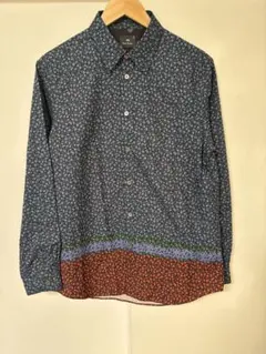 PAUL SMITH FLAG FLORAL 花柄総柄プリントシャツ