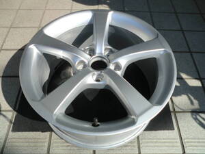 ◆ アウディ 純正 1本 17×7.5 J +43 112 AUDI 8V0 601 025S 5本スポーク MADE IN AUSTRIA REG000175