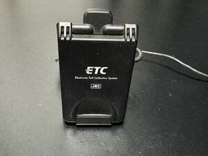 ＥＴＣ 車載器　中古 一体式 JRM-12 日本無線 ETC1.0 ハーレー用ステー付き　バイク用ＥＴＣ