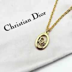 2226　極美品✨　Dior　ネックレス　CD ロゴ　希少　刻印