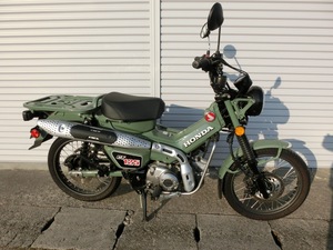 ホンダハンターカブ　CT125　ＪＡ55　689キロ　ハンドルヒーター　ABS前輪　タイヤミシュラン