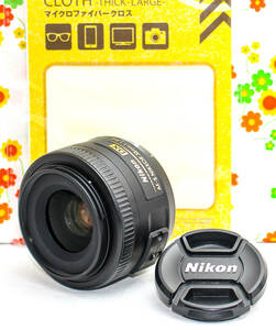 美品 Nikon NIKKOR 35mm f1.8☆単焦点レンズ☆大人気レンズ！