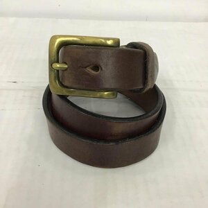 ARTS & CRAFTS 表記無し アーツ&クラフト ベルト・バックル ベルト レザー Belt 茶 / ブラウン / 10097006