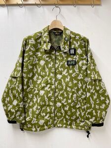 90s 名作 a bathing ape エイプ カモフラ デタッチャブル ジャケット 迷彩 裏原宿 NIGO ビンテージ アーカイブ