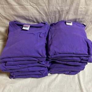20枚大量セット カラーTシャツ　紫　推し活　推しカラー　体育祭クラスTシャツ　Sサイズ　united ATHLE