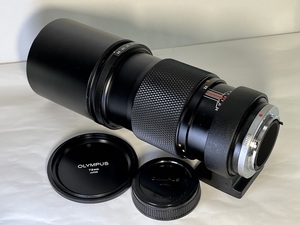 ★極上美品★ オリンパス OLYMPUS OM-SYSTEM F.ZUIKO AUTO-T 300mm F4.5 ★72mm メタルキャップ、三脚座付★ #1101-2