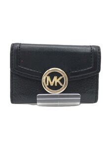 MICHAEL KORS◆キーケース/レザー/BLK/レディース/35F9GFTP5L/MICHAEL KORS/マイケルコース//