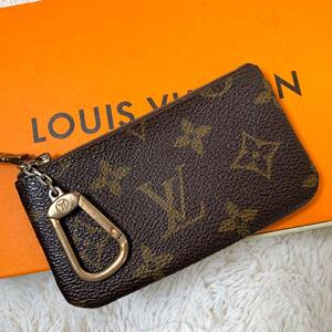 1スタ★LOUIS VUITTON ルイヴィトン モノグラム ポシェット クレ コインケース 小銭入れ　キーリング