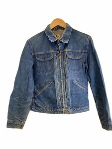 WRANGLER◆50s～/24MJZ/刺繍タグ/縦ベル/CONMATIC/Gジャン/36/デニム