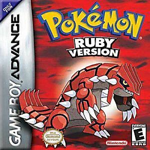 ★送料無料★北米版 Pokemon Ruby Game boy ADVANCE ポケットモンスター ルビー サファイア ゲームボーイアドバンス