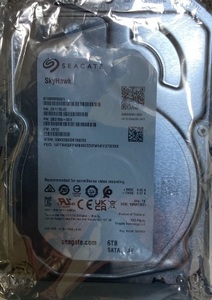 ジャンク品　SEAGATE SKYHAWK ST6000VX001 3.5インチ HDD SATA 6TB