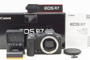 ☆極上美品☆ Canon キャノン EOS R7 ボディ 元箱 付属品 ♯24120908