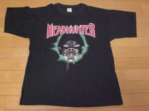 当時物 ビンテージ 90s HEADHUNTER ヘッドハンター Tシャツ SLAYER BEASTIE BOYS GUNS N ROSES METALLICA PANTERA NIRVANA BON JOVI POISON